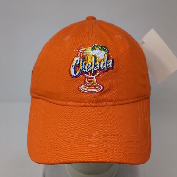 Chelada Bud Light & Clamato Slideback Hat Orange One Size Adjustable W/Tags - Picture 2 of 9